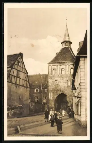 AK Stralsund, Partie am Kütertor