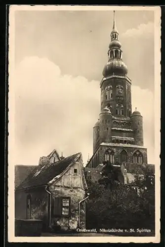 AK Greifswald, Nikolaikirche v. St. Spiritus