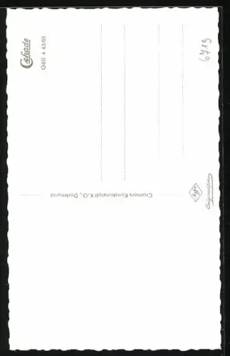 AK Göllheim /Pfalz, Blick durch das Obere Tor