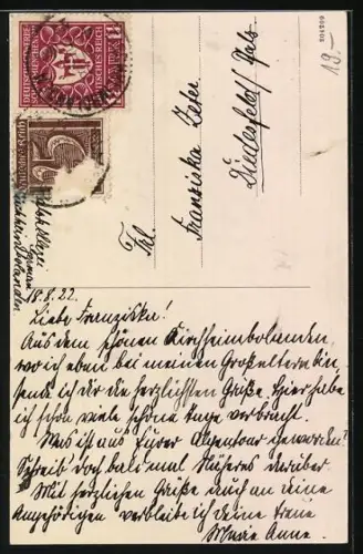 AK Kirchheimbolanden, Grauer Turm, Totalansicht