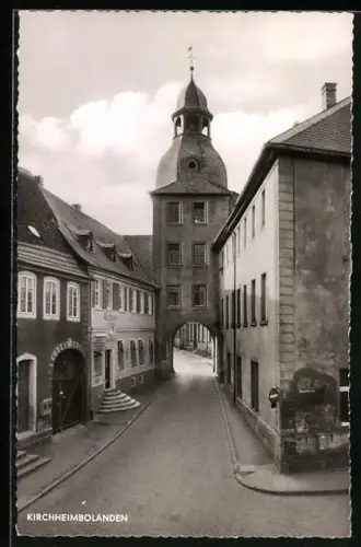 AK Kirchheimbolanden, Strassenpartie mit Apotheke