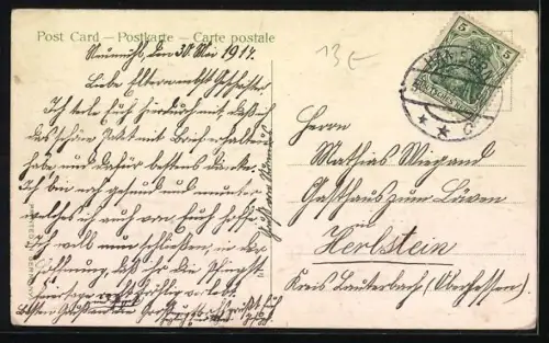 AK Familie im Auto und Flugzeug in der Luft, Glückwunsch zum Geburtstag