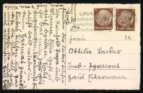 AK Pagen tragen Geschenke u. Blumen, Geburtstag