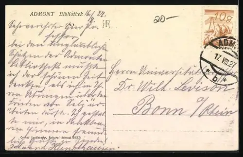 AK Admont, Bibliothek des Stift