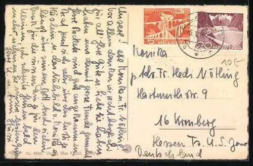 AK Katzen auf dem Jahrmarkt, Hau den Lukas, vermenschlichte Tiere