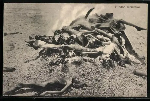 AK Hindoo cremation