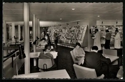 AK Dortmund, Stadt- und Landesbibliothek, Hansaplatz