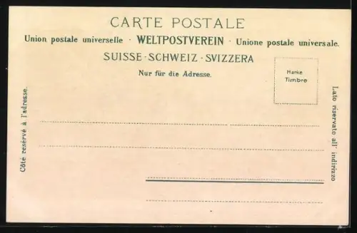 AK Sils, Fextal, Partie an der Kapelle