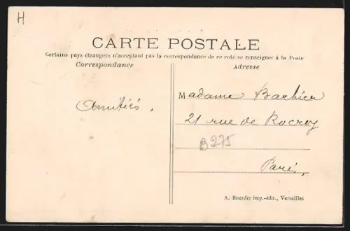 AK St-Rémy, La poste et la Route de Limours