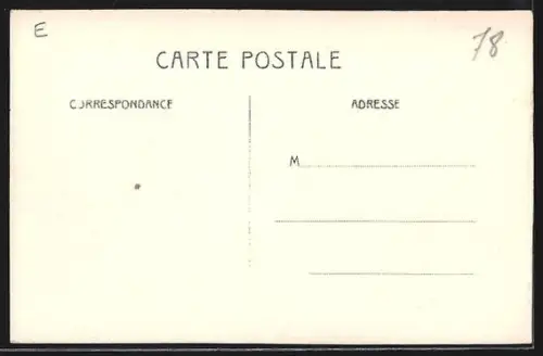 AK Rambouillet, La Roche vue des champs