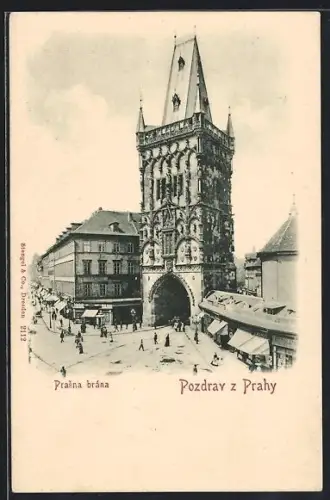 AK Prag / Praha, Prasna brána