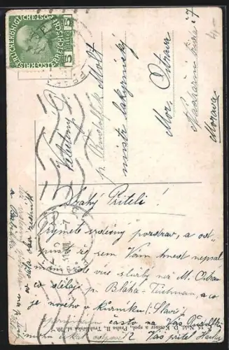 AK Prag / Praha, Staromestská mostecká vez