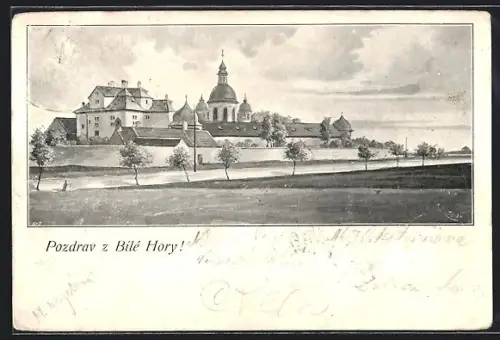 AK Prag / Praha, Bilá Hora