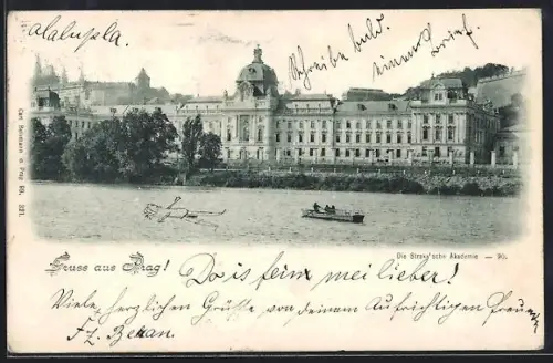 AK Prag / Praha, Straka`sche Akademie