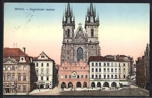 AK Prag / Praha, Staromestské námestí
