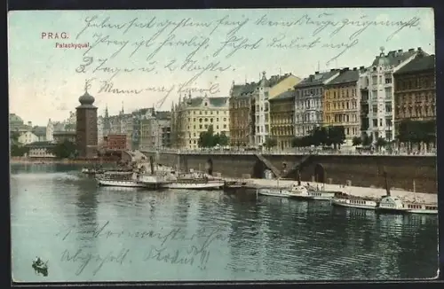 AK Prag / Praha, Palackyquai