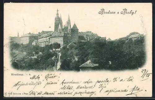 AK Prag / Praha, Hradcany
