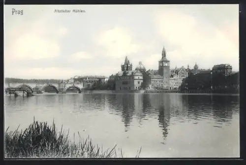 AK Prag / Praha, Altstädter Mühlen