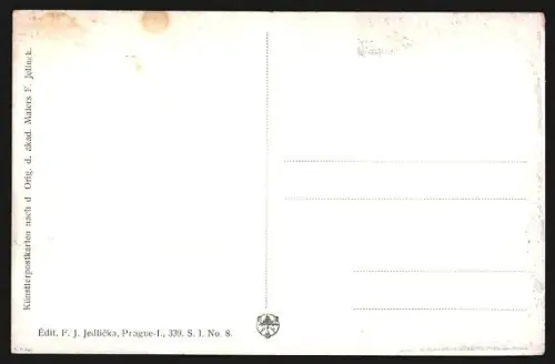 AK Prag / Praha, Panorama v. Hradschin