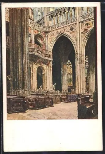 Künstler-AK Praha, Velechram sv. Vita