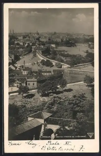 AK Prag / Praha, Zbytek Hradeb na Vysehrade