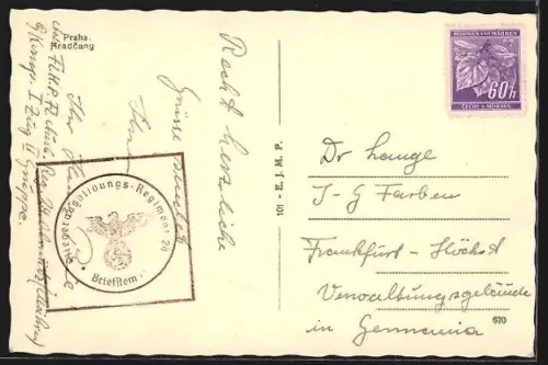 AK Prag / Praha, Hradcany