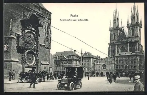 AK Prag / Praha, Staromestské námestí