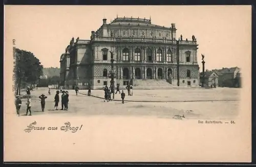 AK Prag / Praha, Das Rudolfinum
