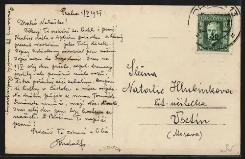 AK Prag / Praha, Palác Riunioni