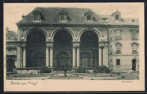 AK Prag / Praha, Sala terrena