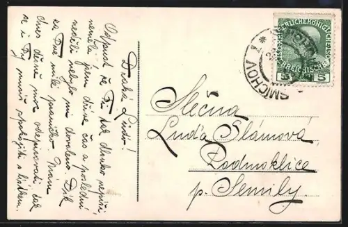 AK Prag / Praha-Smichov, Sacre Coeur