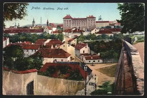 AK Prag / Praha, Hradcany, Novy svet