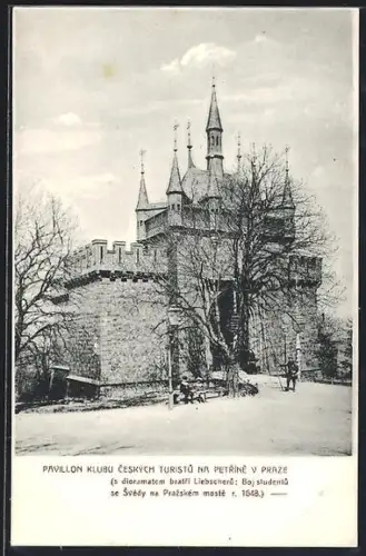 AK Prag / Praha, Petrin, Pavillon Klubu Ceskych Turistu na Petrinu