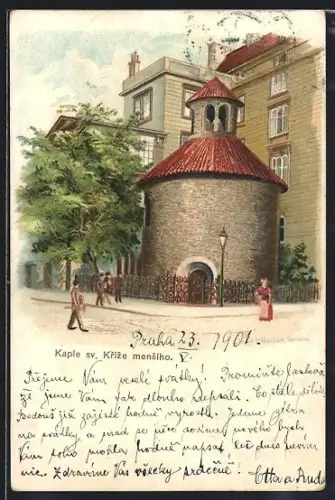 AK Prag / Praha, Kaple sv. Krize mensího