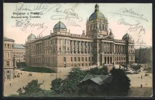 AK Prag / Praha, Museum kral. Ceskeho