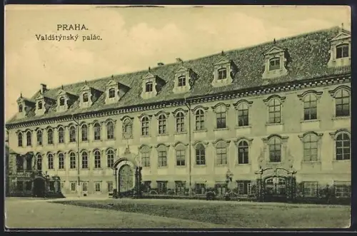 AK Prag / Praha, Valdstynsky palac