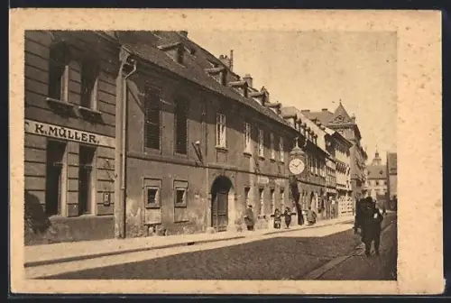 AK Prag / Praha, Kremencova ul. (Pivovar u Fleku)