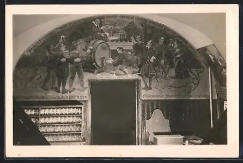 AK Prag / Praha, Gaststätte St. Thomas Brauerei Keller, Magdeburgerstr. 33