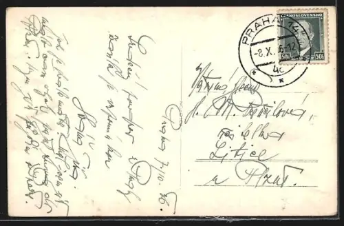 AK Prag / Praha, Stresovice, Alexandrova Kolej