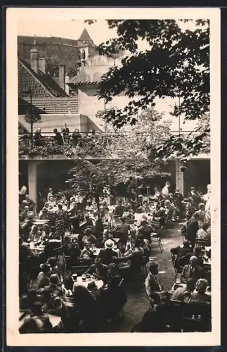 AK Prag / Praha, Gaststätte St. Thomas Brauerei-Keller, Prag III. Magdeburgerstr. 33