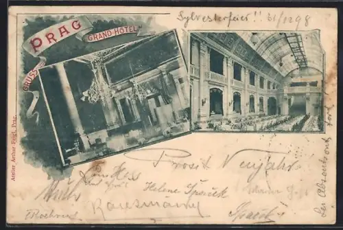 AK Prag / Praha, Grand Hotel