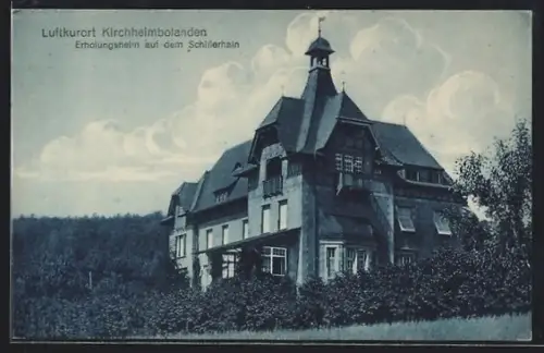 AK Kirchheimbolanden, Erholungsheim auf dem Schillerhain