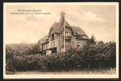 AK Kirchheimbolanden, Erholungsheim der J. G. Farben-Industrie