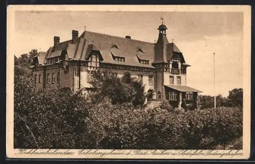 AK Kirchheimbolanden, Erholungsheim der Bad. Anilin- und Sodafabrik Ludwigshafen