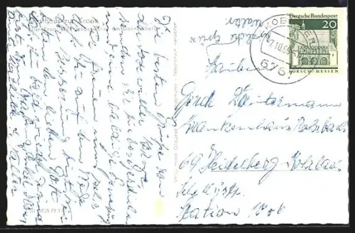 AK Jakobsweiler am Donnersberg, Gasthaus zur Krone, Elise Kron, Ortsansicht vom Feld aus, Ansicht der Kirche