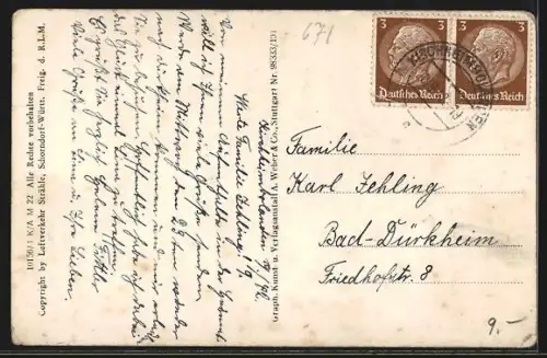 AK Kirchheimbolanden, Ortsansicht vom Flugzeug aus