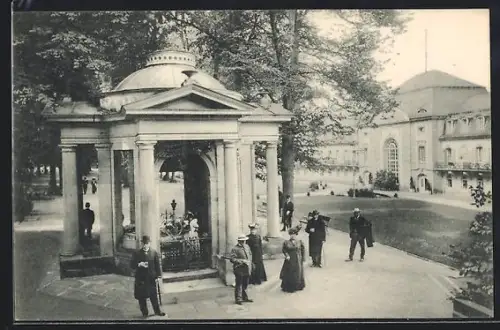AK Bad Nenndorf, Trinkhalle, Stärkste Schwefelquellen Europas