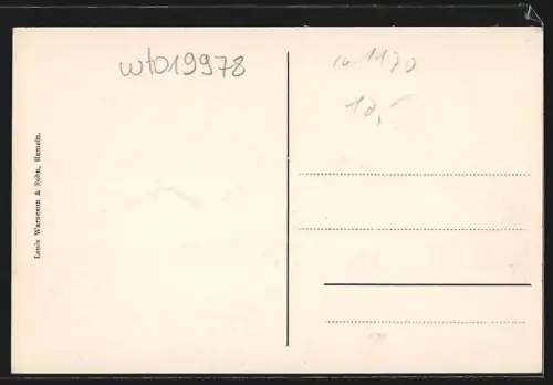 AK Hameln a. d. Weser, Felsenkeller, Neues Bootshaus