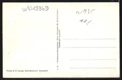 AK Harpstedt, Ortsansicht aus der Vogelschau