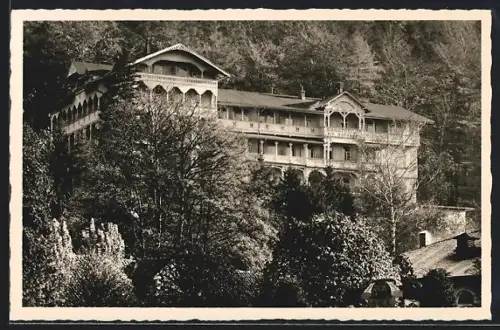 AK Bad Harzburg, Sanatorium am Burgberg